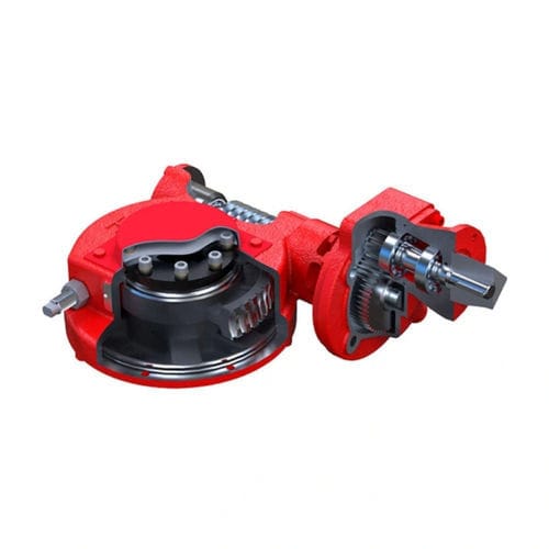 Attuatore per valvola manuale - IW AWWA C504 - Rotork - a quarto di giro / a vite senza fine / per valvole a farfalla