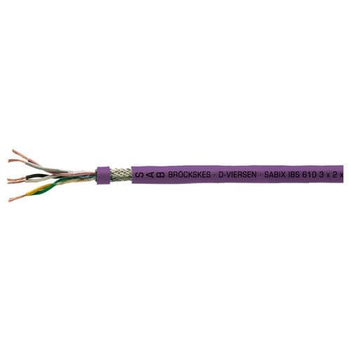 Cavo elettrico InterBus - IBS 617 - SAB BROECKSKES GMBH & Co. KG - di dati / DIN / isolato