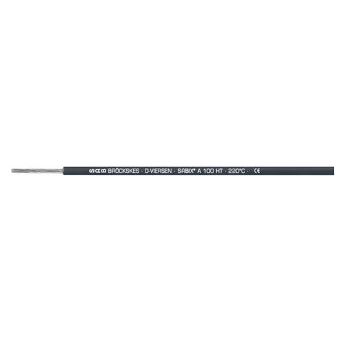 Filo elettrico senza alogeni - SABIX® A 100 HT - SAB BROECKSKES GMBH & Co. KG - isolato / in rame / elastico