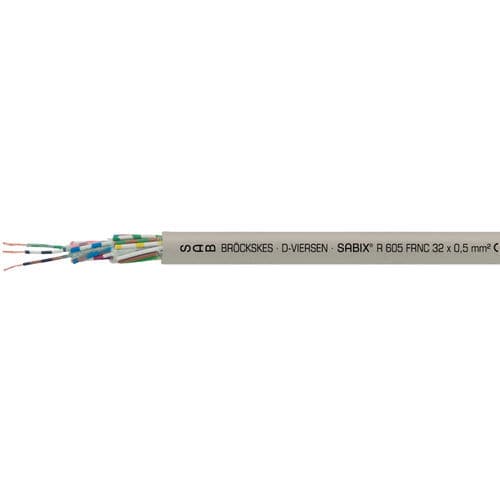 Cavo elettrico senza alogeni - SABIX® R 605 FRNC - SAB BROECKSKES GMBH & Co. KG - di dati / DIN / isolato