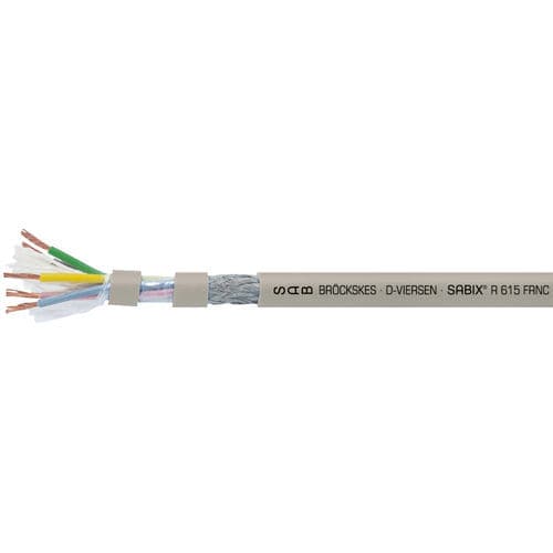 Cavo elettrico senza alogeni - SABIX® R 615 FRNC - SAB BROECKSKES GMBH & Co. KG - di dati / DIN / isolato
