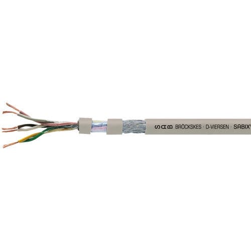 Cavo elettrico senza alogeni - SABIX® R 645 FRNC TP - SAB BROECKSKES GMBH & Co. KG - di dati / DIN / isolato