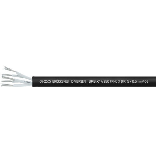 Cavo elettrico senza alogeni - SABIX® A 280 FRNC X (FR) - SAB BROECKSKES GMBH & Co. KG - di alimentazione / DIN / isolato