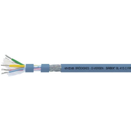Cavo elettrico senza alogeni - SABIX® BL 415 C FRNC - SAB BROECKSKES GMBH & Co. KG - di dati / DIN / isolato
