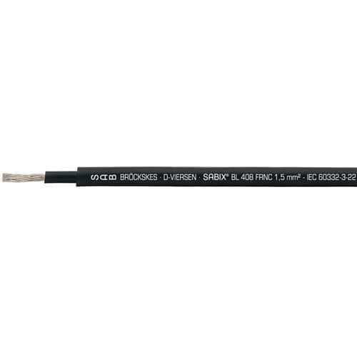 Cavo elettrico senza alogeni - SABIX® BL 408 FRNC - SAB BROECKSKES GMBH & Co. KG - di alimentazione / isolato / antifiamma