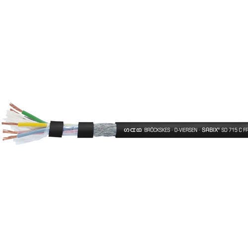 Cavo elettrico di sicurezza antincendio - SABIX® SD 715 C FRNC C1 - SAB BROECKSKES GMBH & Co. KG - di alimentazione / di dati / DIN