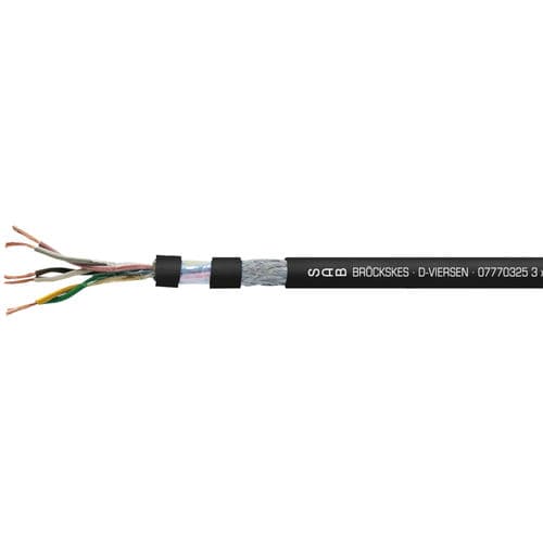 Cavo elettrico ad alta flessibilità - SD 960 CY TP - SAB BROECKSKES GMBH & Co. KG - di dati / DIN / isolato