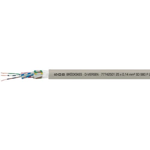 Cavo elettrico ad alta flessibilità - SD 980 P - SAB BROECKSKES GMBH & Co. KG - di dati / DIN / isolato