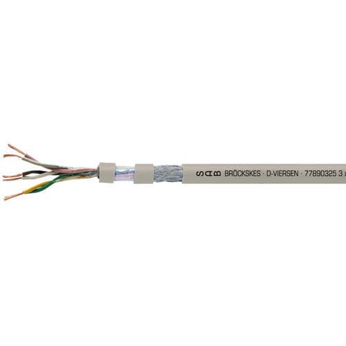 Cavo elettrico ad alta flessibilità - SD 980 CP TP - SAB BROECKSKES GMBH & Co. KG - di dati / DIN / isolato