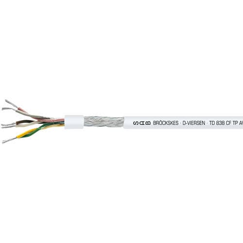 Cavo elettrico di dati - TD 838 CF TP - SAB BROECKSKES GMBH & Co. KG - DIN / coassiale / isolato