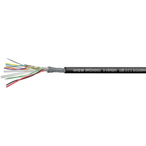 Cavo elettrico USB 3.0 - 06042098 - SAB BROECKSKES GMBH & Co. KG - di dati / isolato / antifiamma