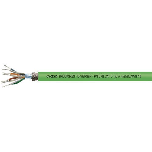 Cavo elettrico Ethernet - PN 678 - SAB BROECKSKES GMBH & Co. KG - di dati / RJ45 / isolato