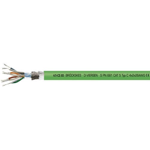 Cavo elettrico Ethernet - S PN 681 - SAB BROECKSKES GMBH & Co. KG - di dati / RJ45 / isolato