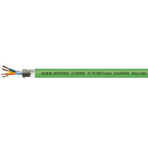 Cavo elettrico ProfiNet - RT PN 668 - SAB BROECKSKES GMBH & Co. KG - di dati / RJ45 / isolato