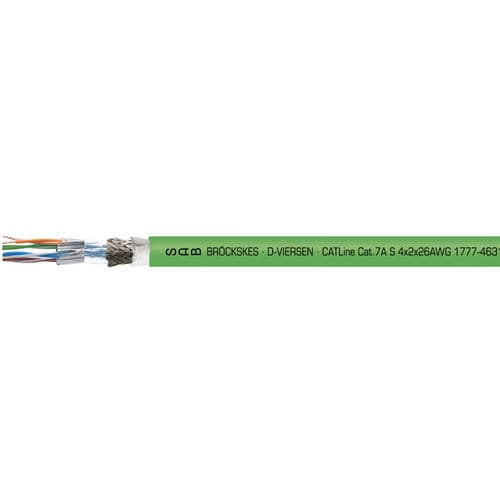 Cavo elettrico CAT 7a - 17774 series - SAB BROECKSKES GMBH & Co. KG - di dati / Ethernet gigabit / isolato