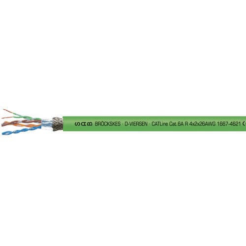 Cavo elettrico CAT 6a - 16674621 - SAB BROECKSKES GMBH & Co. KG - di dati / Ethernet / isolato