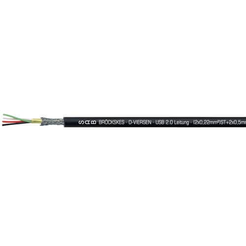 Cavo elettrico USB 2.0 - 06011122 - SAB BROECKSKES GMBH & Co. KG - di dati / isolato / resistente all'olio