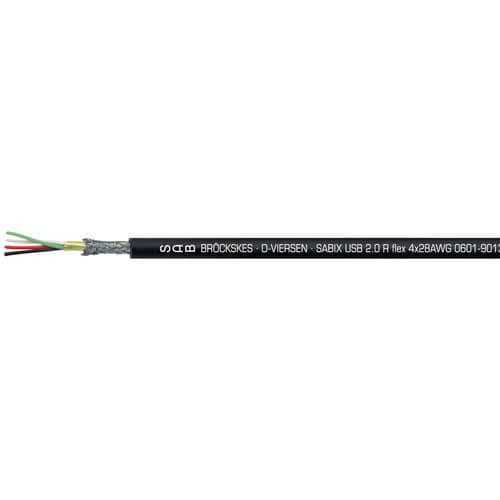 Cavo elettrico USB 2.0 - 06019013 - SAB BROECKSKES GMBH & Co. KG - di dati / isolato / antifiamma
