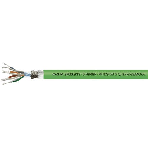 Cavo elettrico Ethernet - PN 679 - SAB BROECKSKES GMBH & Co. KG - di dati / RJ45 / isolato
