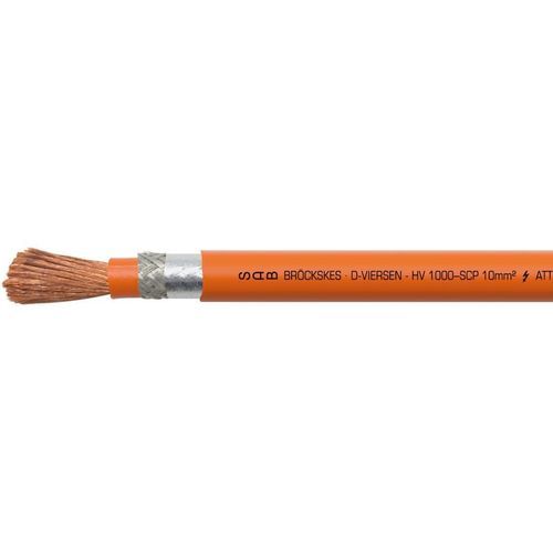 Cavo elettrico di alimentazione - HV 1000 - SCP - SAB BROECKSKES GMBH & Co. KG - resistente all'olio / antifiamma / con schermo in rame