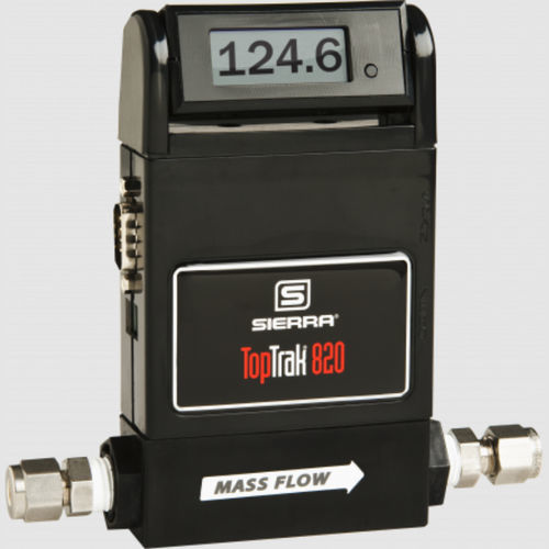 Misuratore di portata massico - TopTrak® 820 - Sierra Instruments - per gas / in linea / in acciaio inossidabile