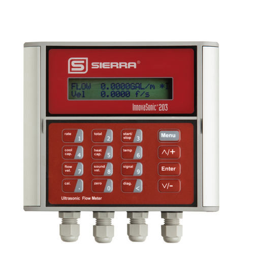 Misuratore di portata a ultrasuoni per tempo di transito - InnovaSonic® 203 - Sierra Instruments - volumetrico / per liquidi / per acqua