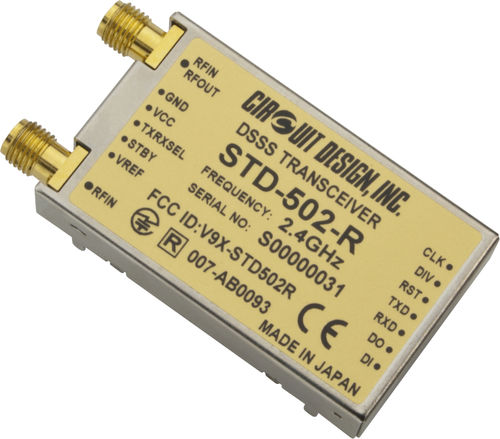Ricetrasmettitore radio - STD-502-R - Circuit Design, Inc. - 2.4 Ghz