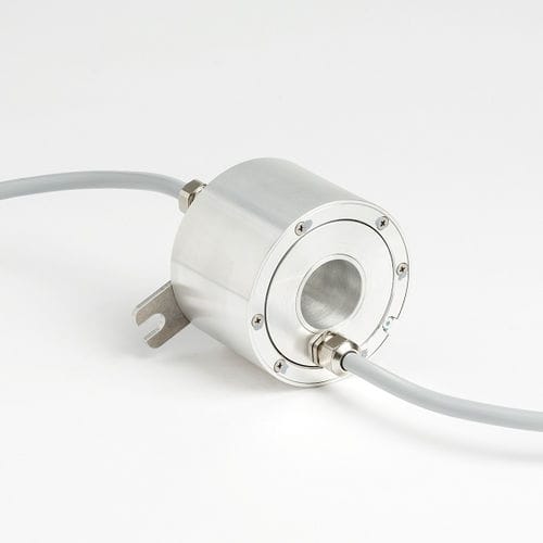 Collettore rotante elettrico - SC080 - SERVOTECHNICS - ad albero cavo / in alluminio / IP54