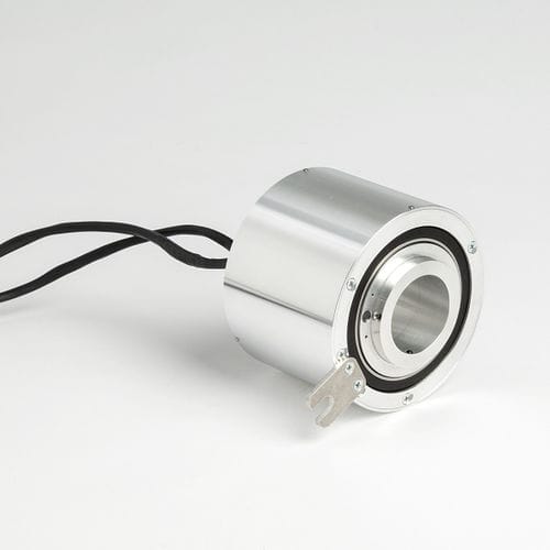 Collettore rotante elettrico - SC100 - SERVOTECHNICS - ad albero cavo / in alluminio / IP54