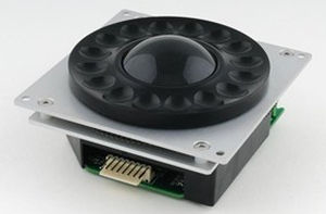 Trackball meccanico - Traxsys Input Products - ad incastro / 2 inch (50 mm) / 3 assi