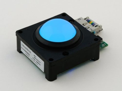 Trackball meccanico - illuminated - Traxsys Input Products - ad incastro / 38 mm / IP65