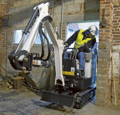 Microescavatore - E10  - BOBCAT - cingolato / Tier 4 intermedia / per cantiere di costruzione