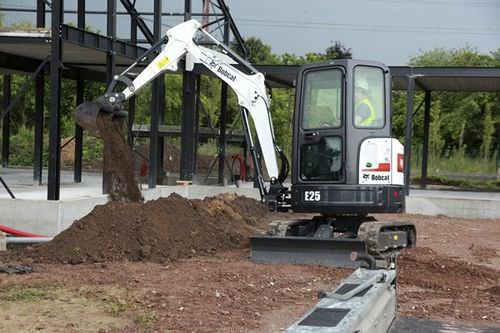 Miniescavatore - E25 - BOBCAT - cingolato / Tier 4 finale / per cantiere di costruzione