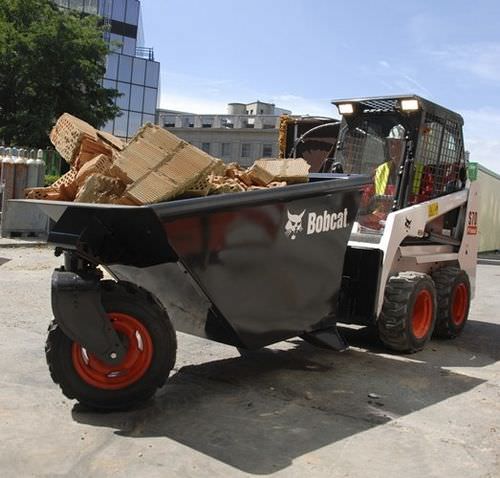 Benna auto-basculante per prodotti sfusi - BOBCAT