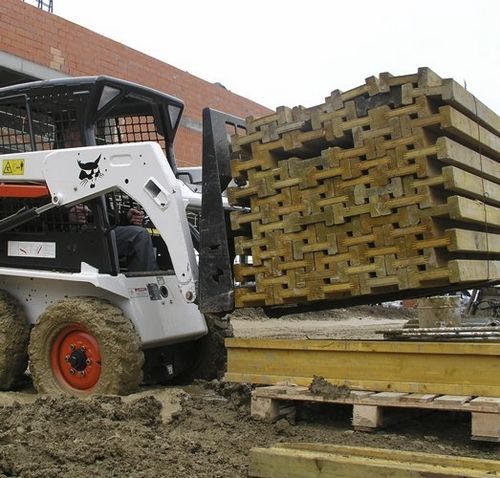 Forca per pallet telescopica - BOBCAT - per movimentazione di pallet