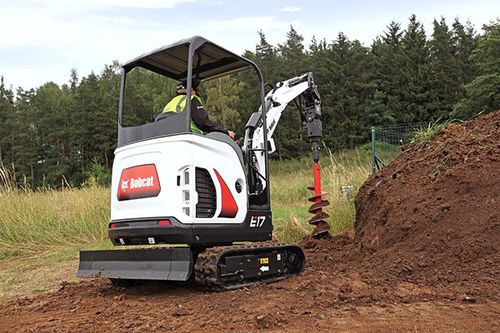 Miniescavatore - E17 - BOBCAT - cingolato / Tier 4 intermedia / per cantiere di costruzione