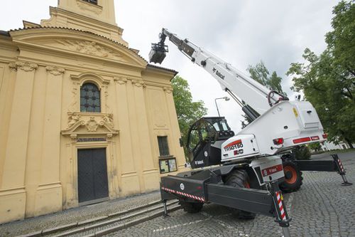 Movimentatore telescopico girevole - TR50190 EVO - BOBCAT - con torretta girevole