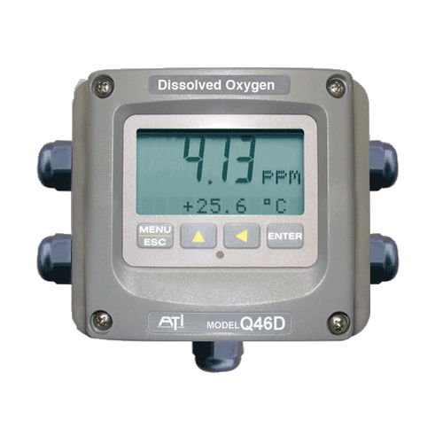 Apparecchio di misura di ossigeno disciolto - Q46D - Analytical Technology - di concentrazione / ottico / elettrochimico