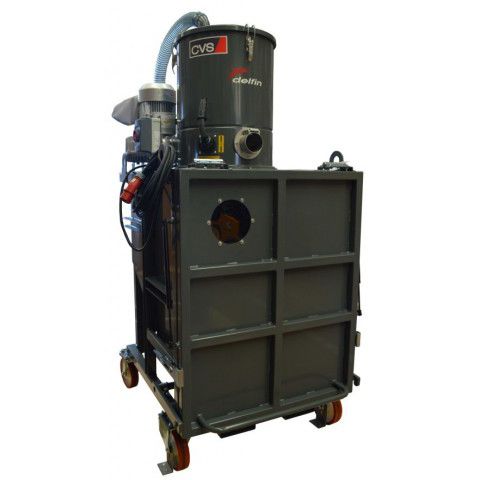 Aspiratore industriale - C600 T75 NT - Delfin Vacuums - a secco / trifase / mobile