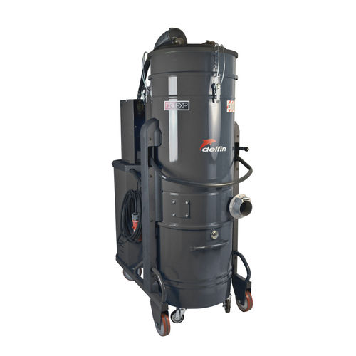 Aspiratore industriale - DG70 EXP PN - Delfin Vacuums - a secco / trifase / mobile