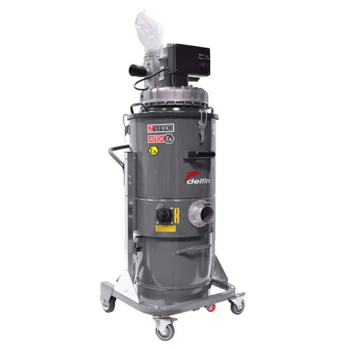 Aspiratore industriale - ZEFIRO EL ATEX Z22 - Delfin Vacuums - a secco / a umido / per liquidi