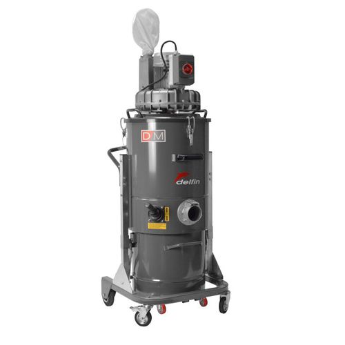 Aspiratore industriale - ZEFIRO EL MN - Delfin Vacuums - a secco / a umido / trifase