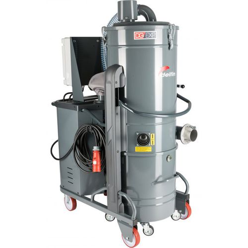 Aspiratore industriale - DG 75 AIRFLOW - Delfin Vacuums - per polveri nocive / trifase / su ruote