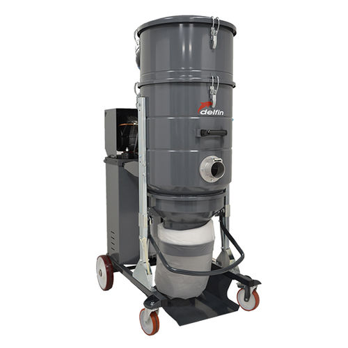 Aspiratore industriale - XTRACTOR 75 AF - Delfin Vacuums - a secco / per polveri fini / trifase