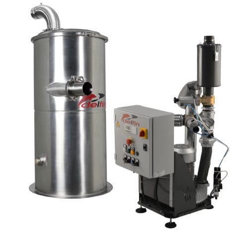 Sistema di trasporto pneumatico in fase diluita - PRO 420E - Delfin Vacuums - per polveri / per granuli / per l'industria agroalimentare