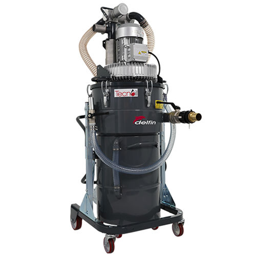 Aspiratore industriale - TC100 IF - Delfin Vacuums - a umido / per liquidi / per olio e trucioli