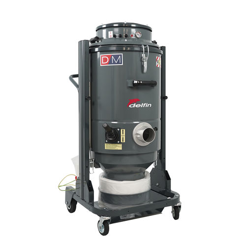 Aspiratore industriale - DM3 EL LP - Delfin Vacuums - a secco / per polveri nocive / monofase