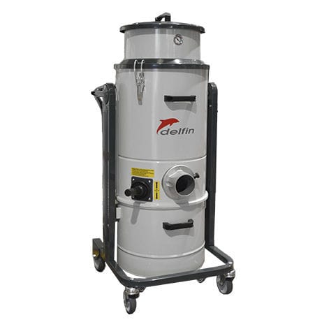 Aspiratore industriale - 452 AIREX 1/3D - Delfin Vacuums - a secco / per polveri / ad aria compressa