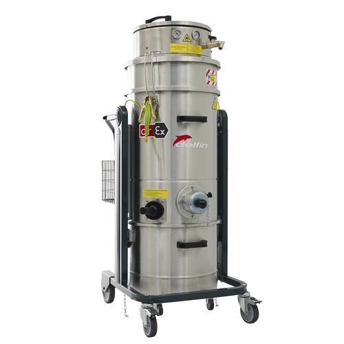 Aspiratore industriale - 452 AIREX 1/2D - Delfin Vacuums - a secco / per polveri / ad aria compressa
