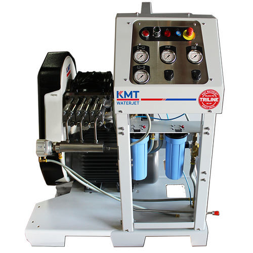 Pompa a stantuffo - TRILINE®  - KMT GmbH - KMT Waterjet Systems - ad acqua / elettrica / fissa